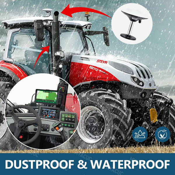 Precision Tractor GPS Navigation for LS Tractor