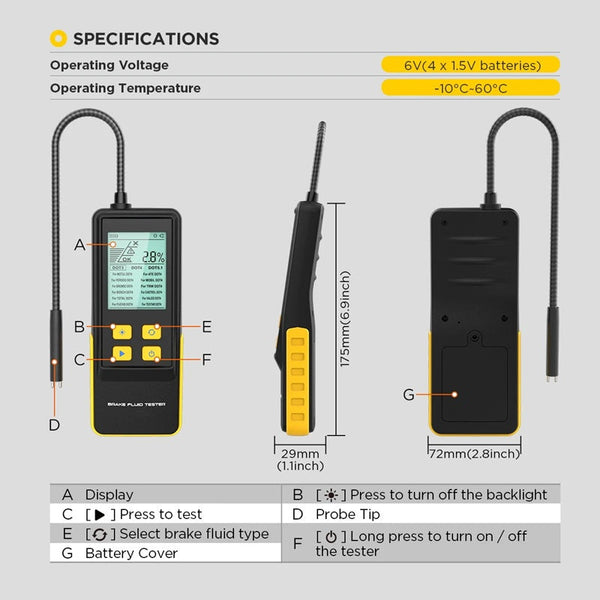 Advanced Brake Fluid Tester for International Trucks – Accurate Fluid Diagnostics