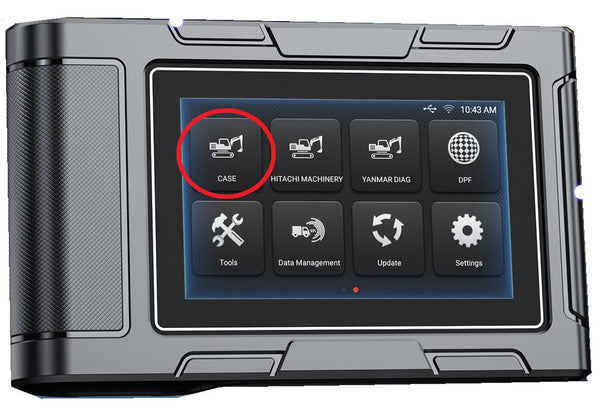 CASE Skid Steer Loader Diagnostic Scanner