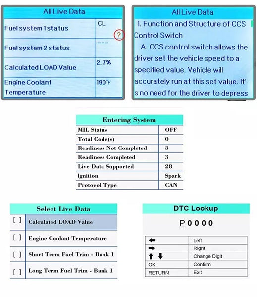 Bobcat Excavator Compatible Diagnostic Scan Tool Fault Code Reader
