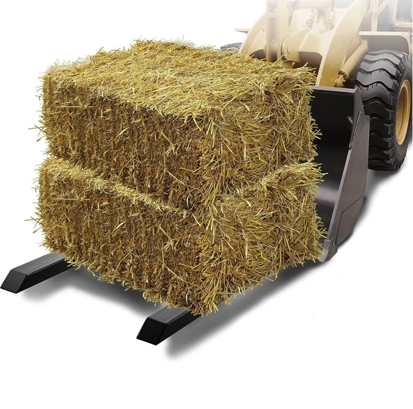 Clamp-on Pallet Bucket Forks for John Deere Tractor