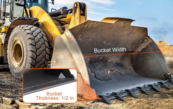 Bucket Tooth Bar for John Deere Tractor - No Drilling Required