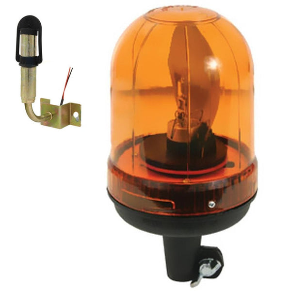 Warning Beacon Light and Bracket for Claas Tractor