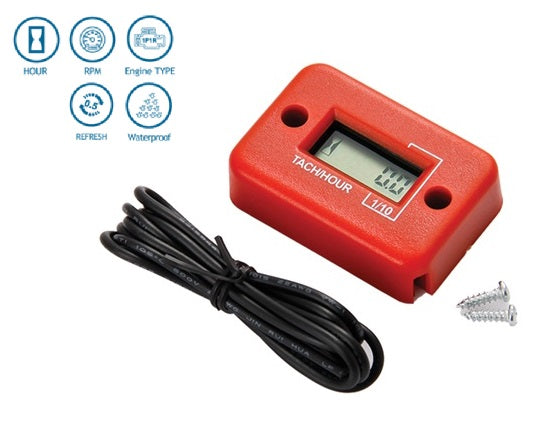 Tachometer RPM Meter & Hour Meter for Echo Chainsaw