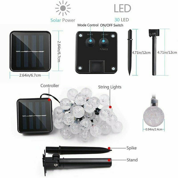 FESTOON BULB SOLAR LIGHTS