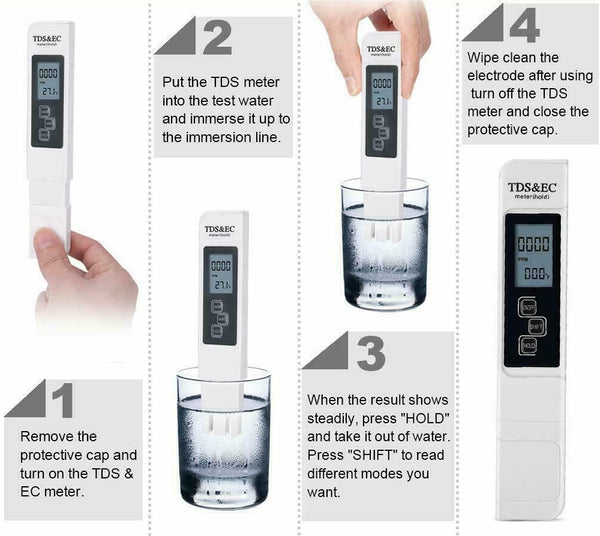 Hydroponic EC Nutrient Meter