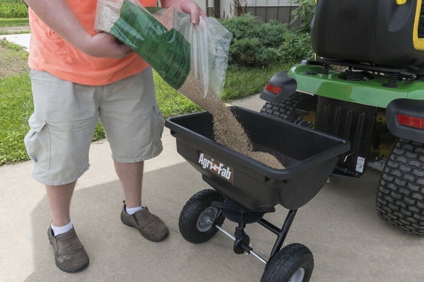 Seed/Fertilizer Tow Spreader For Cub Cadet Ride On Lawn Mower