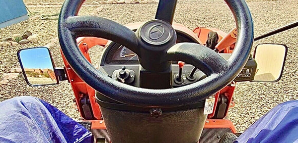 Backup Side View Mirrors for Case IH Tractor